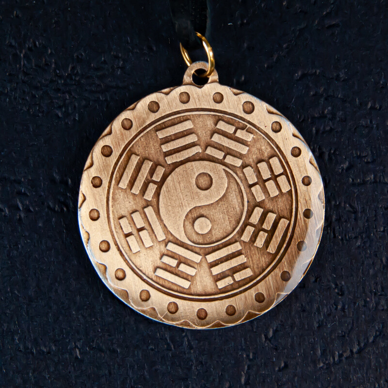 Amulet Symbol 35 Jin-jang s osmi triagramy
