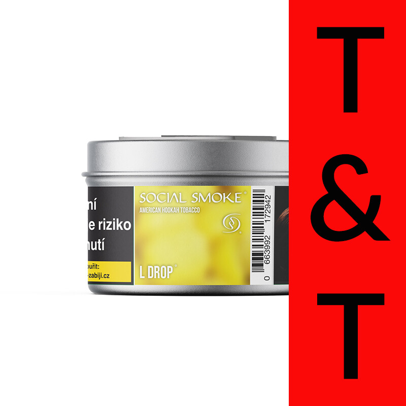 Tabák Social Smoke L Drop 200 g