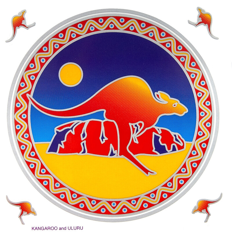 Mandala Sunseal V Kangaroo Uluru