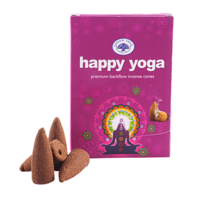 Vonné františky Backflow Green Tree Happy Yoga