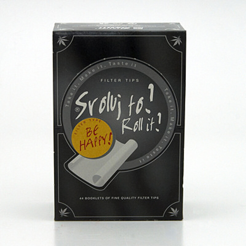 Cigaretové filtry Sroluj To! Be Happy Box 4 x 11 ks