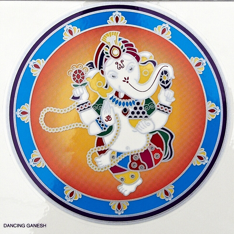 Mandala Sunseal V Dancing Ganesh