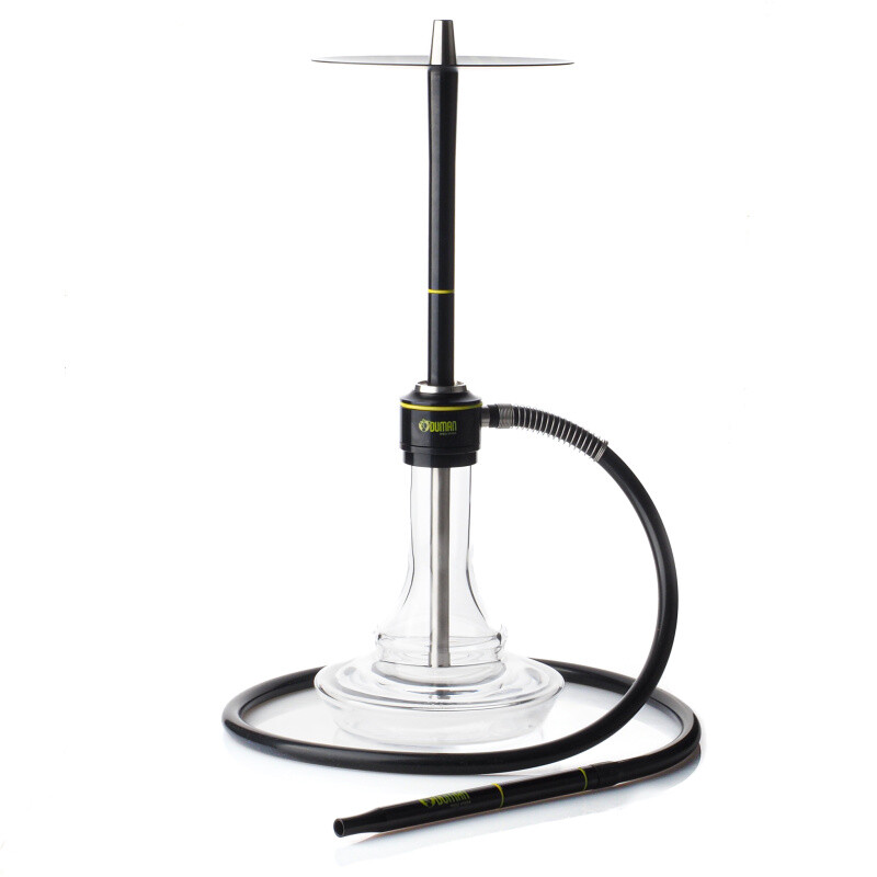 Vodní dýmka Oduman Nova Black 55 cm Clear
