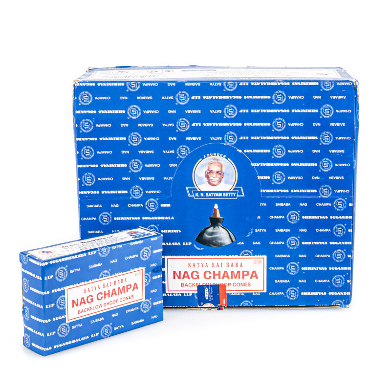 Indické františky Backflow Satya Nag Champa