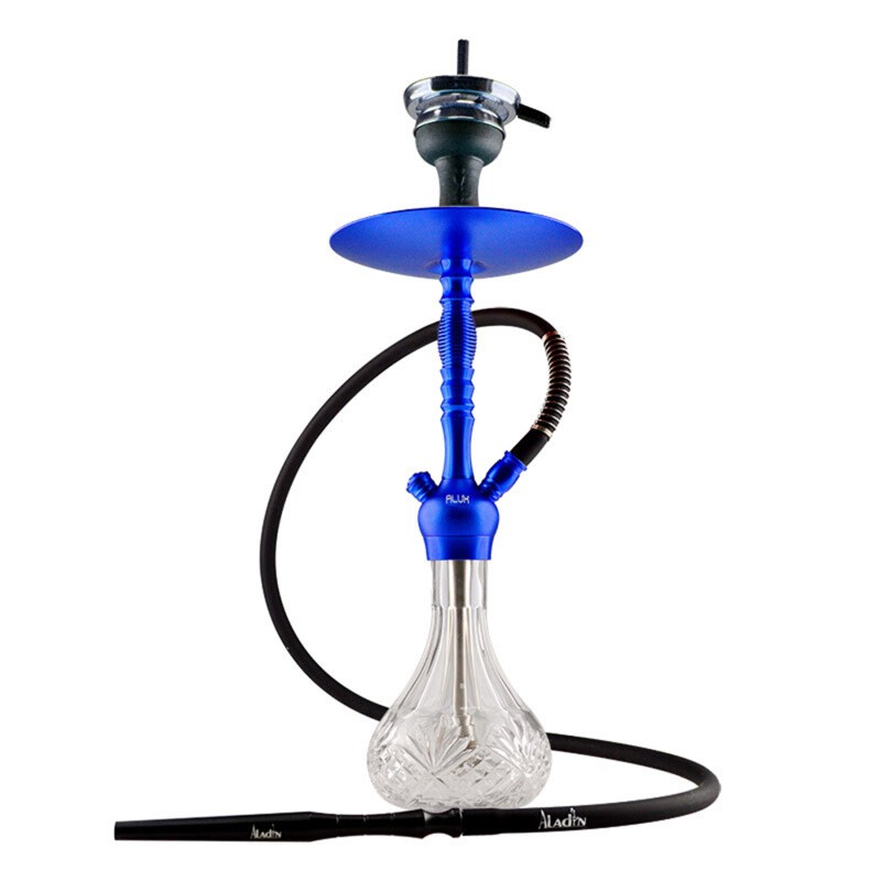 Vodní dýmka Aladin Alux M5 47 cm Blue