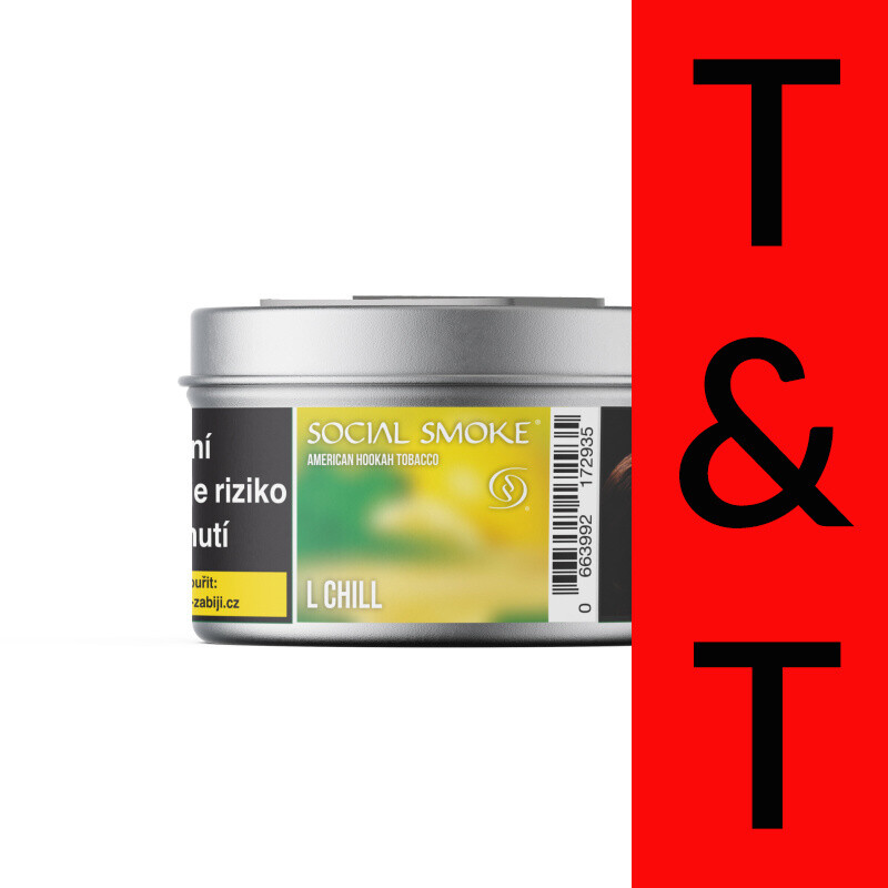 Tabák Social Smoke L Chill 200 g