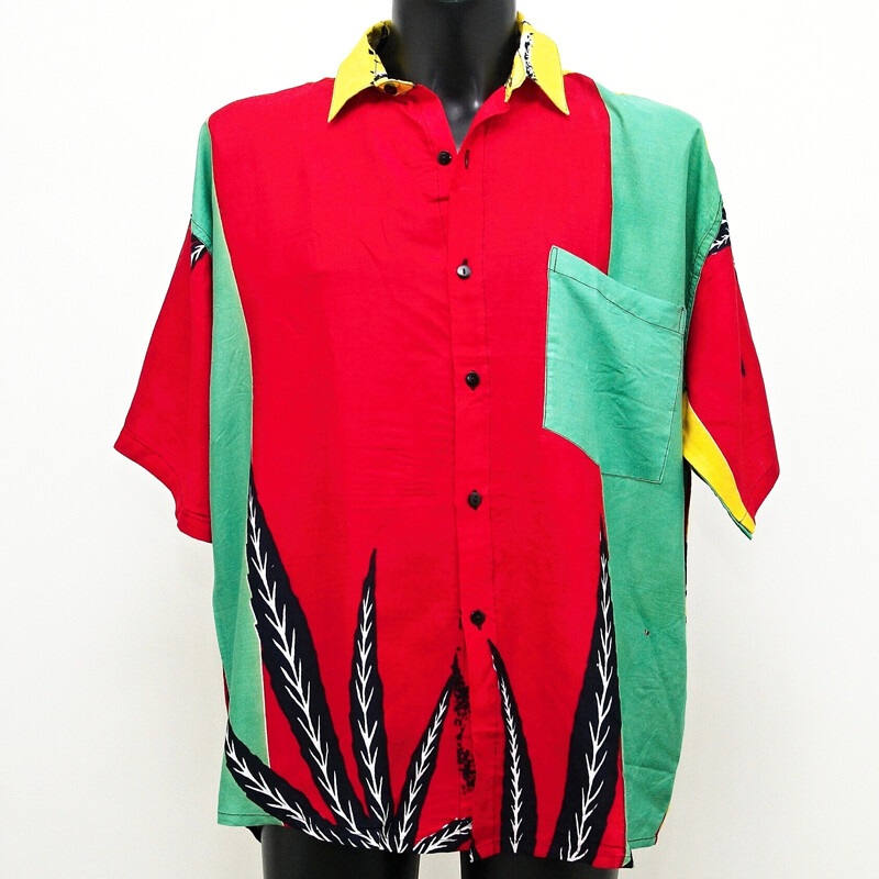 Košile Rasta Leafs XL