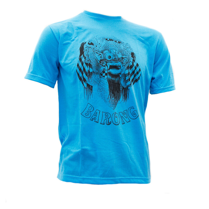 Tričko Bali Barong 03 modrá XL