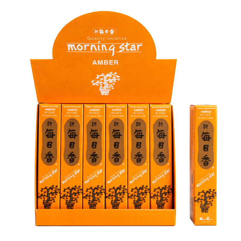 Japonské vonné tyčinky Nippon M/S 50 ks Amber