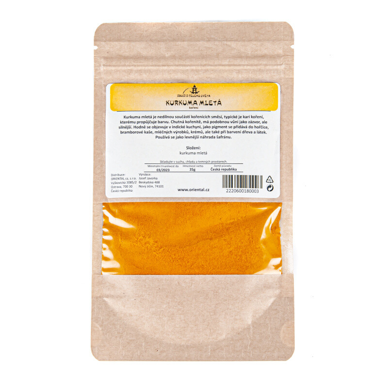Koření - Kurkuma mletá 35 g