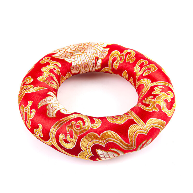 Podložka pod tibetskou mísu Orient Circle 16 cm červená