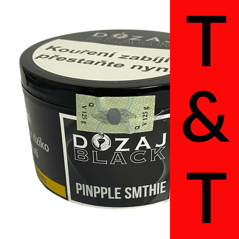 Tabák Dozaj Black Pinpple Smthie 125 g