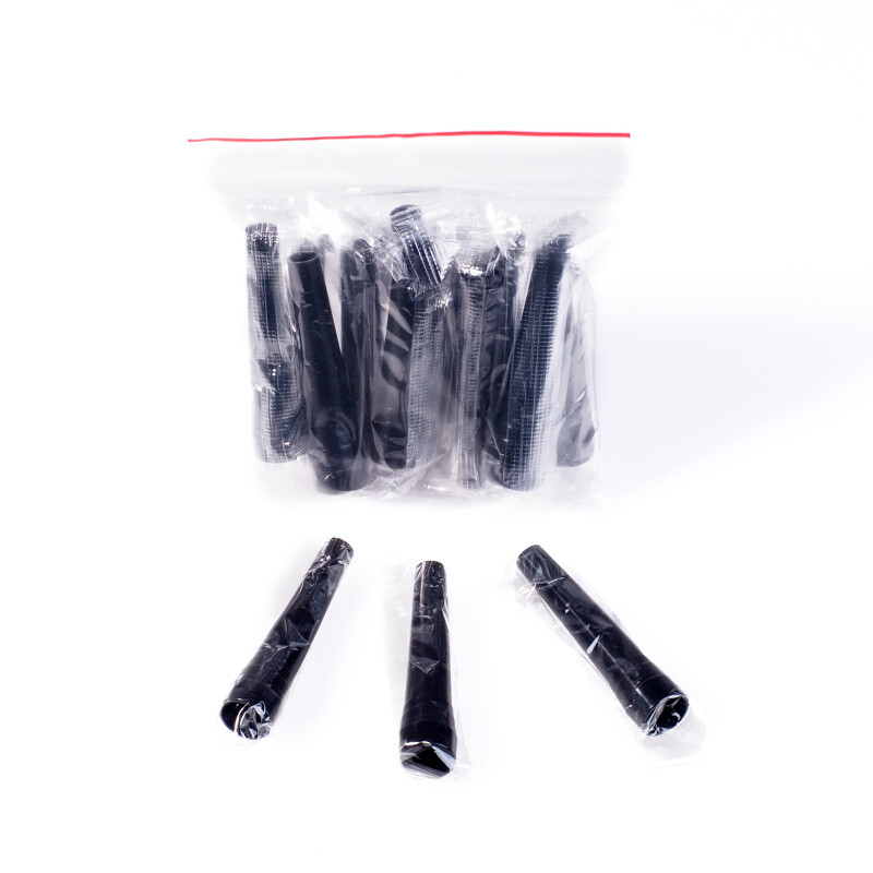 Hygienický náustek Just Black 6 cm IN 10 ks