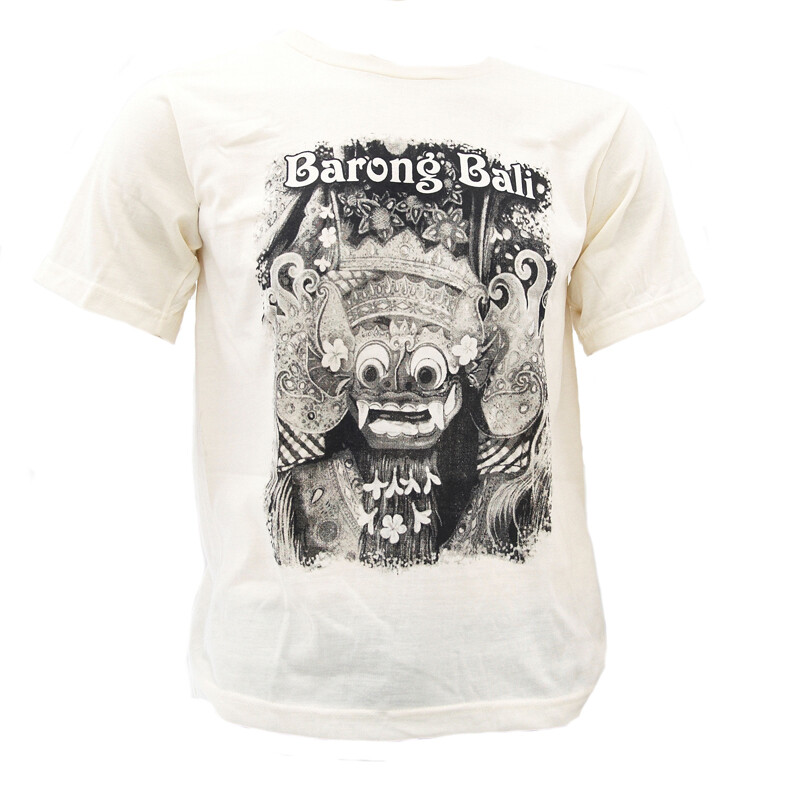 Tričko Bali Barong 02 béžová XL