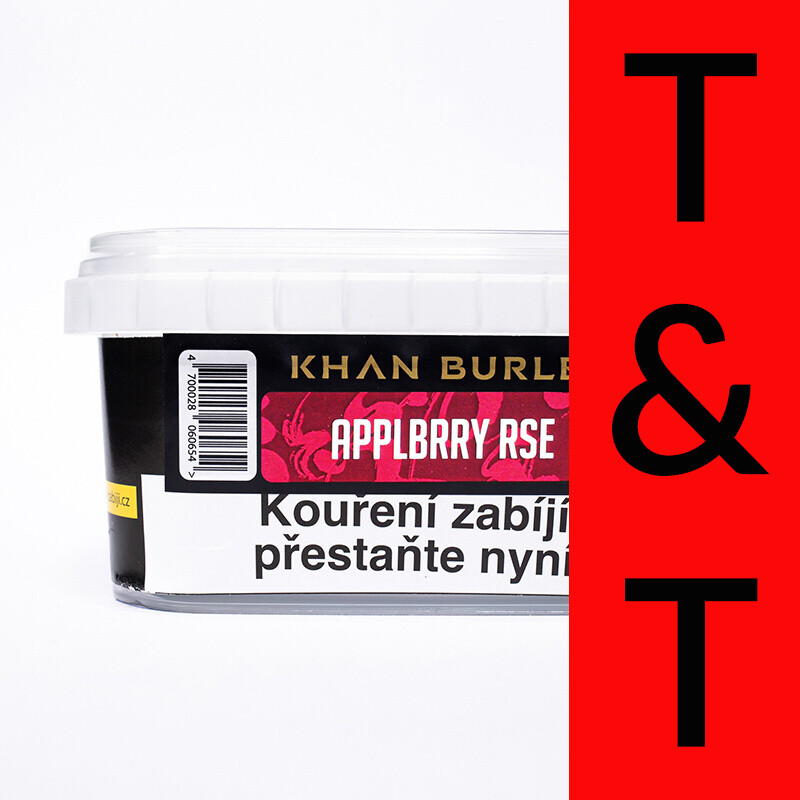 Tabák Khan Burley Applbrry Rse 250 g