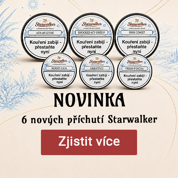 NOVINKA: 6 nových příchutí Starwalker