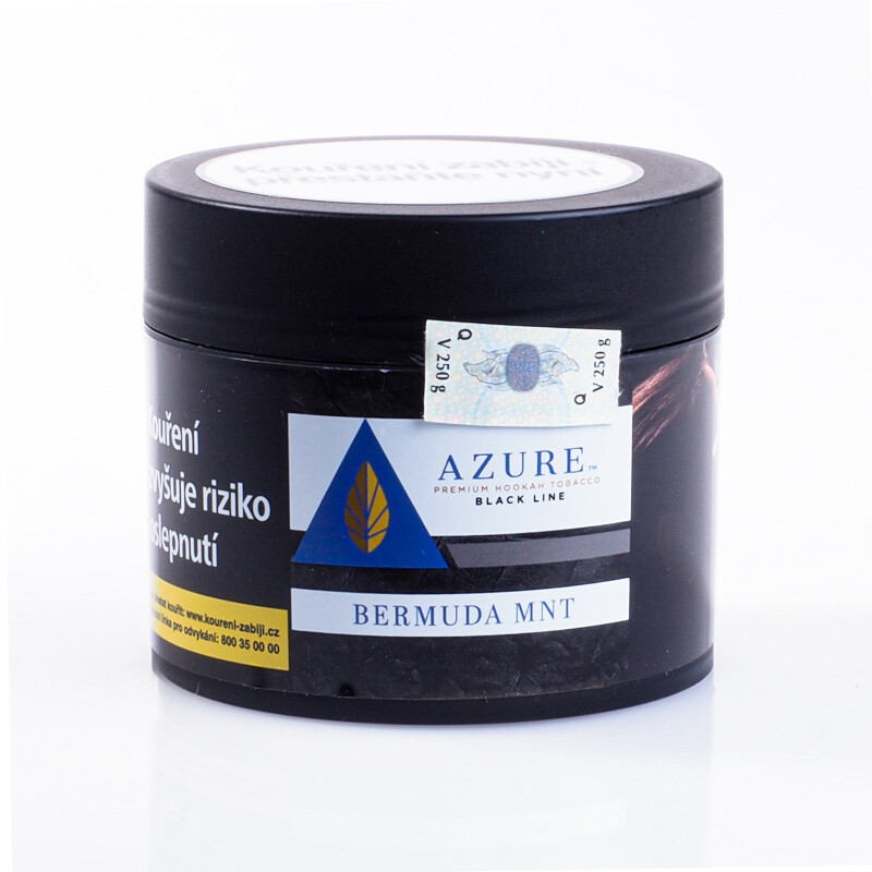 Tabák Azure Black Bermuda Mnt 250 g