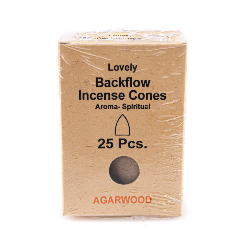 Tibetské františky Backflow Agarwood