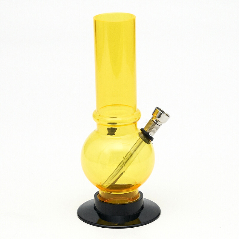 Bong acrylic Small 20 cm žlutá
