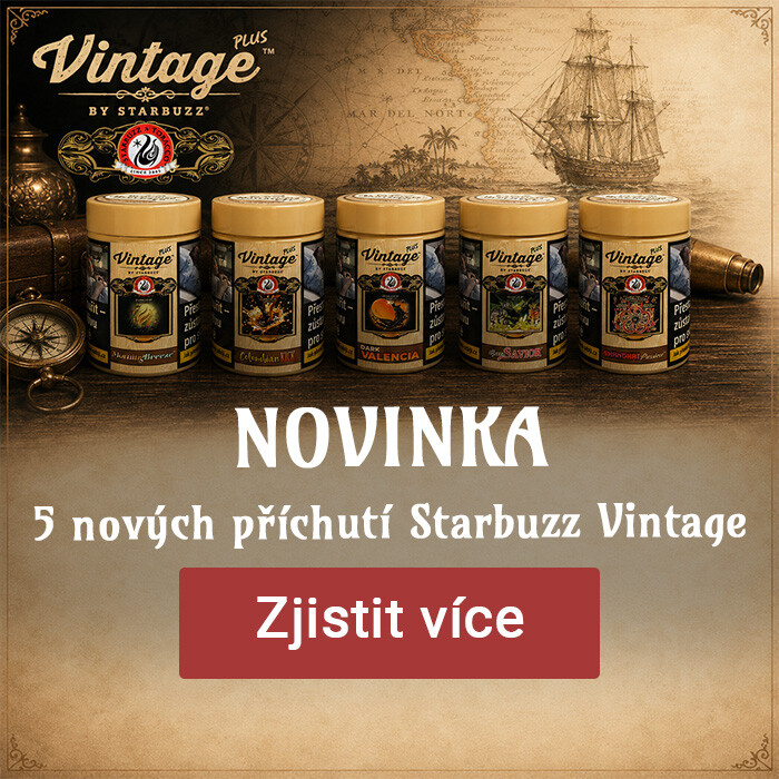 5 nových příchutí Starbuzz Vintage