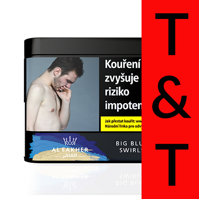 Tabák Al Fakher Big Blue Swirls 200 g