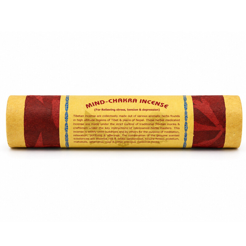 Tibetské vonné tyčinky Leaves Mind-Chakra