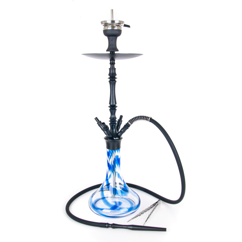 Vodní dýmka Aladin Alux M4.1 62 cm Blue