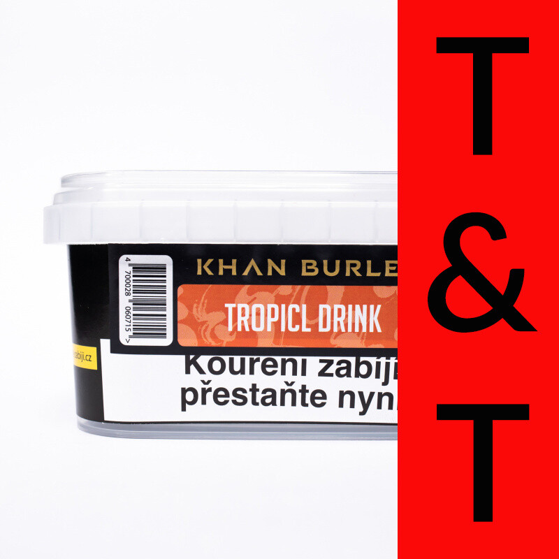 Tabák Khan Burley Tropicl Drink 250 g