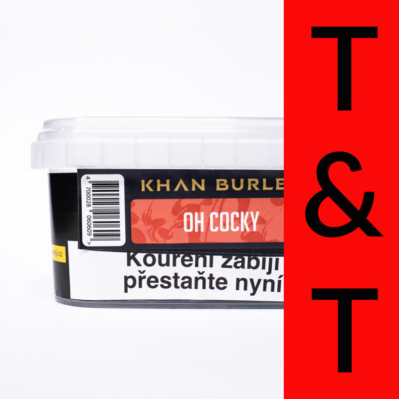 Tabák Khan Burley Oh Cocky 250 g