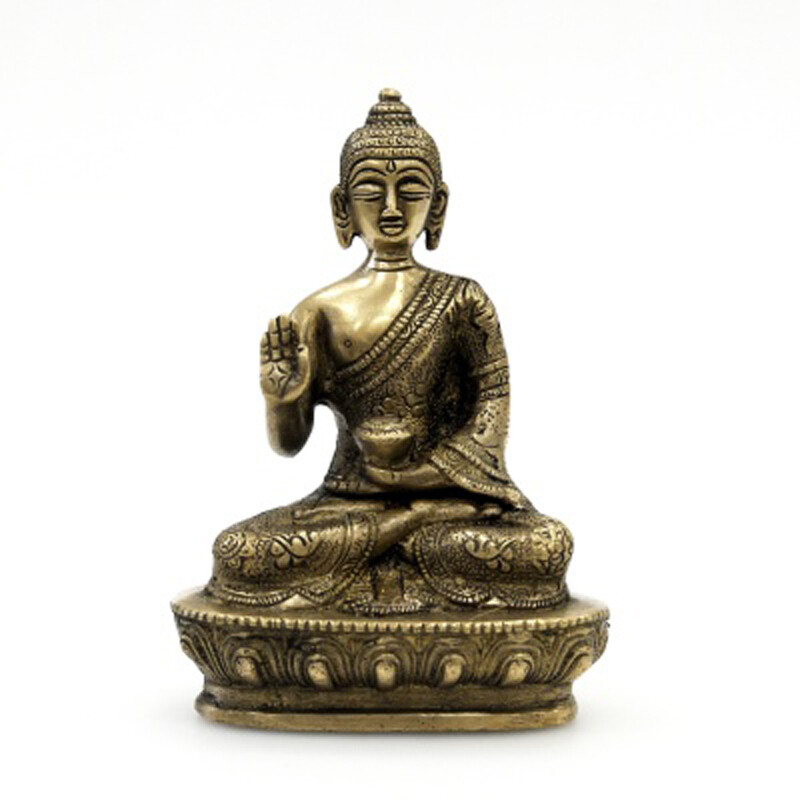 Soška kov Buddha 13,5 cm IV