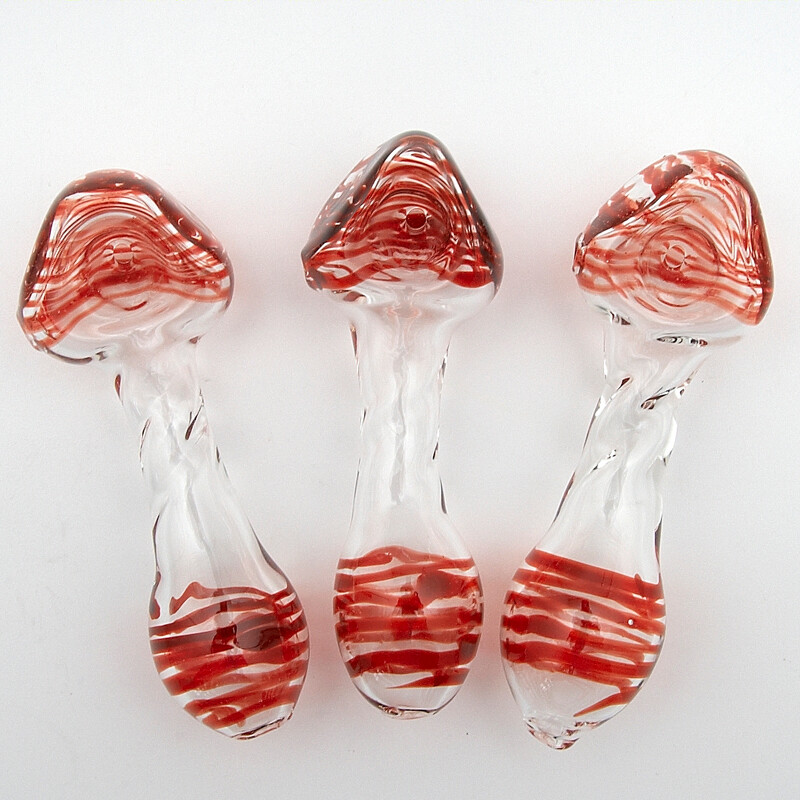Šlukovka Pyrex Lysohlávka červená