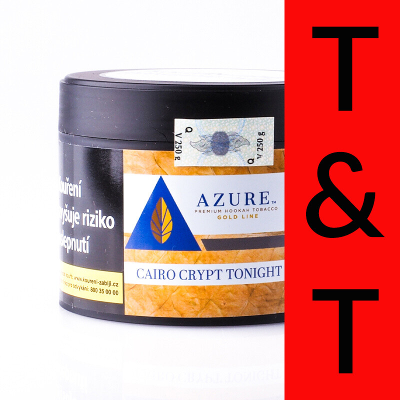 Tabák Azure Gold Cairo Crypt Tonight 250 g