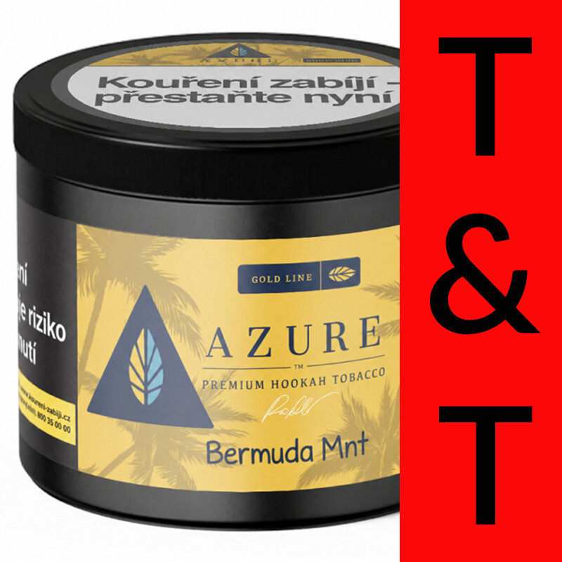 Tabák Azure Gold Bermuda Mnt 200 g