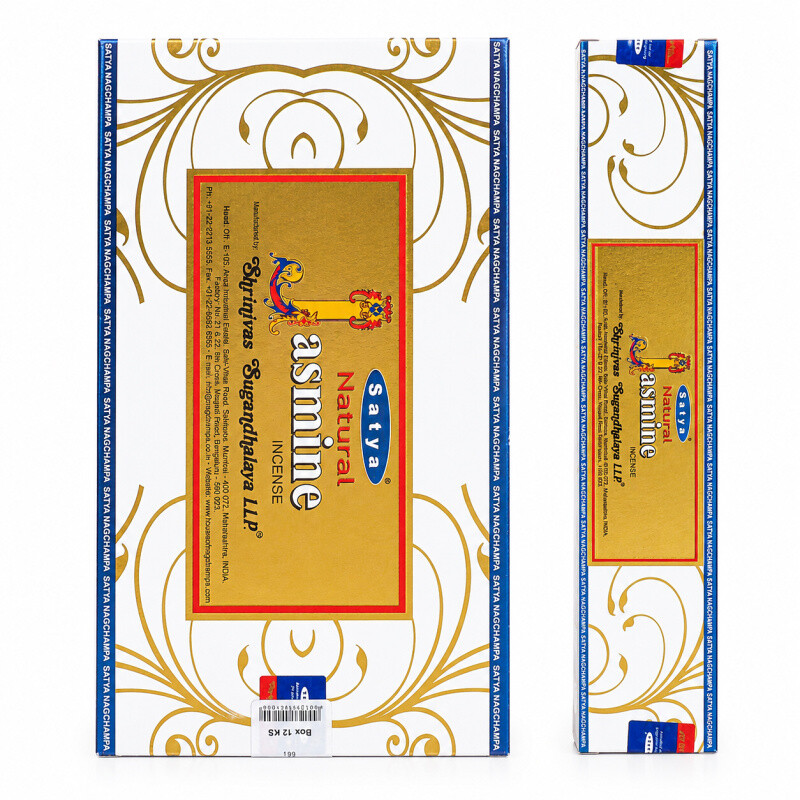 Indické vonné tyčinky Satya PK Natural Jasmine 15 g