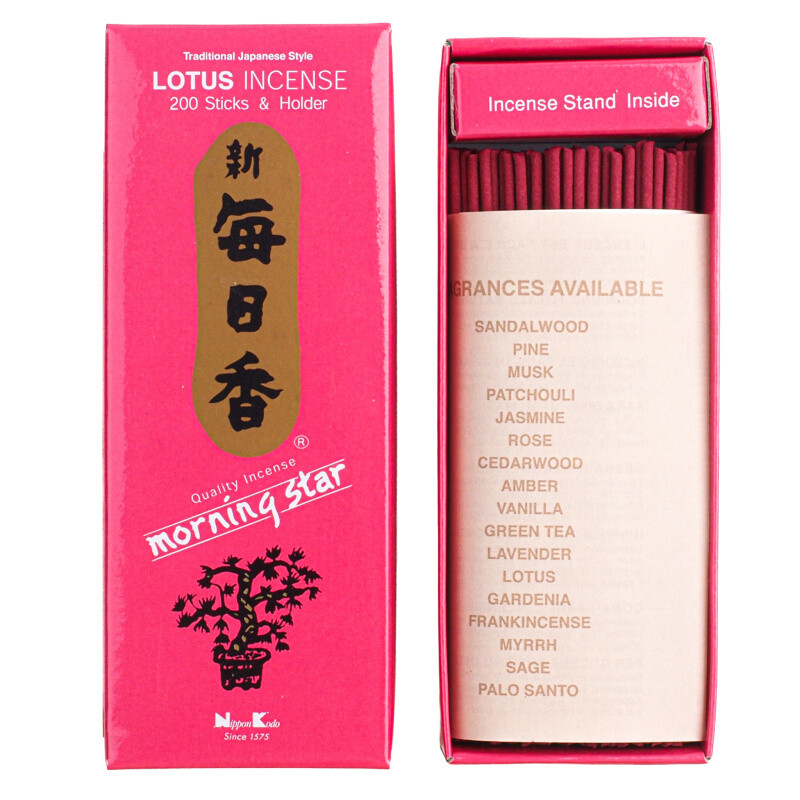 Japonské vonné tyčinky Nippon M/S 200 ks Lotus