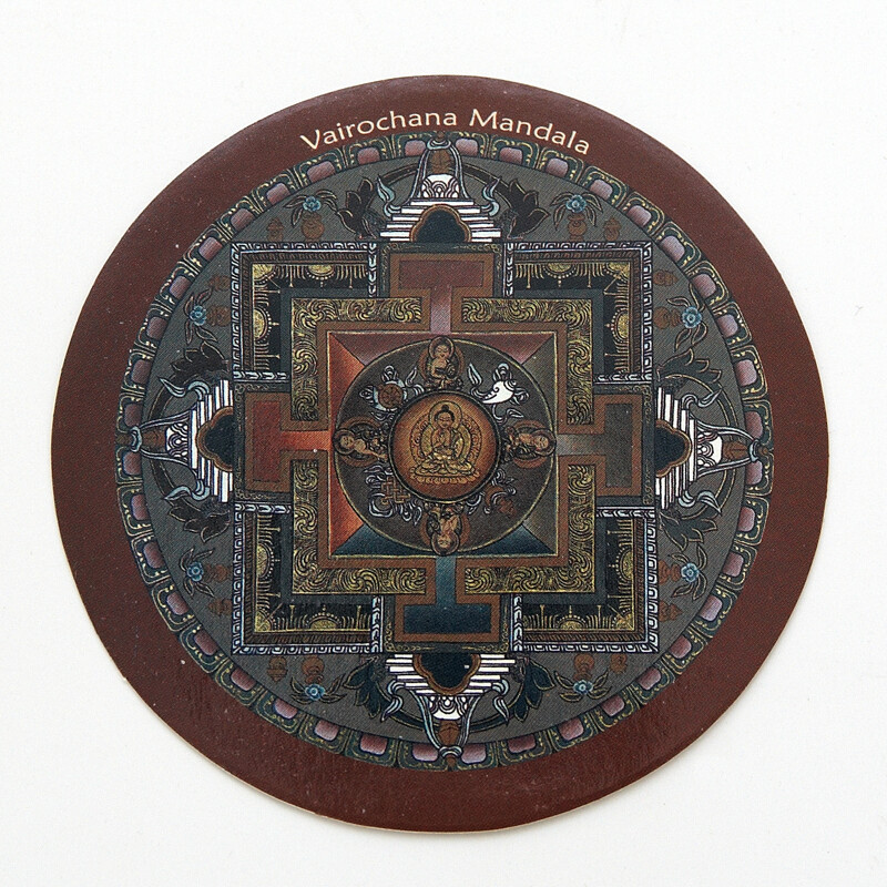 Samolepka Tibet - Vairochana Mandala