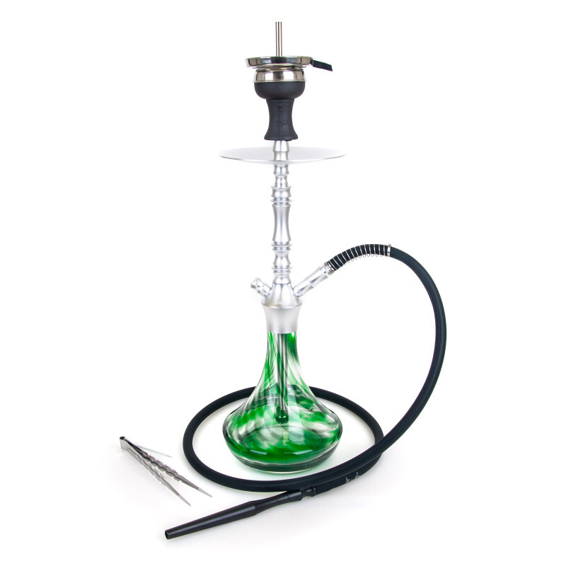 Vodní dýmka Aladin Alux M2.1 54 cm Green