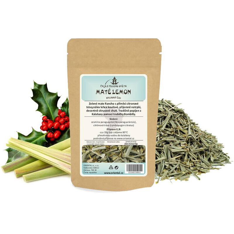 Bylinný čaj Mate Lemon 50 g