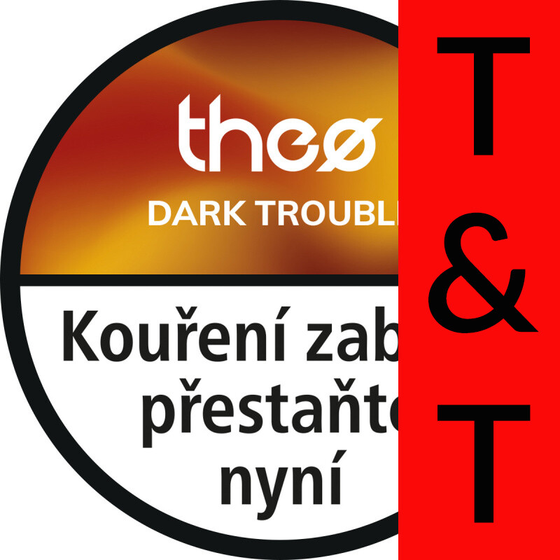 Tabák Theo DARK TROUBLE 200 g