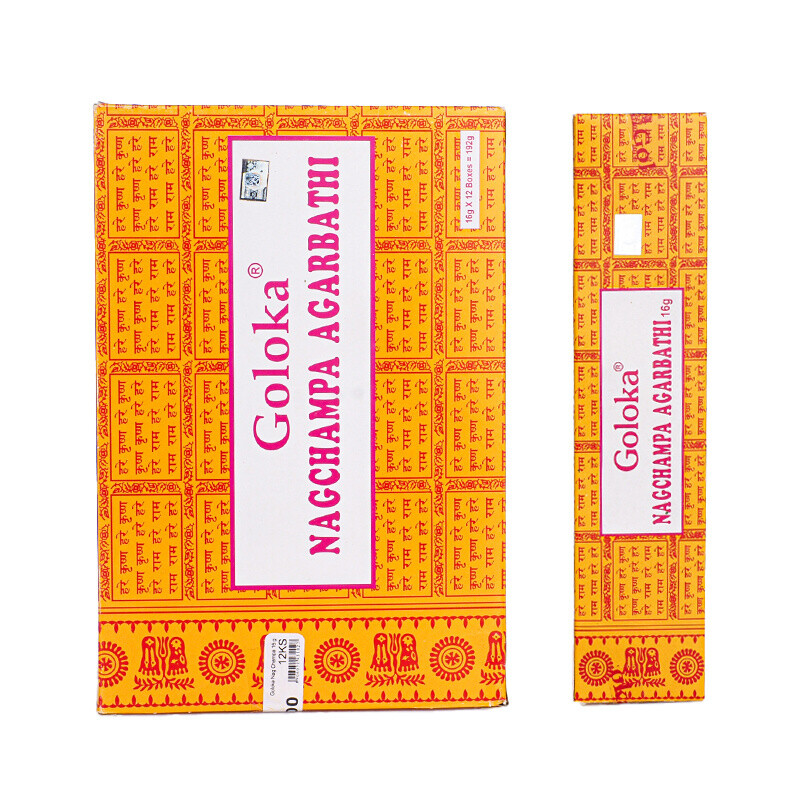 Indické vonné tyčinky Goloka Nag Champa 16 g