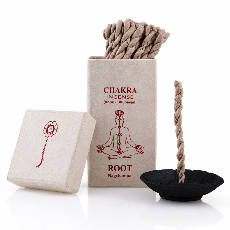 Tibetské vonné provázky Chakra Incense - Root