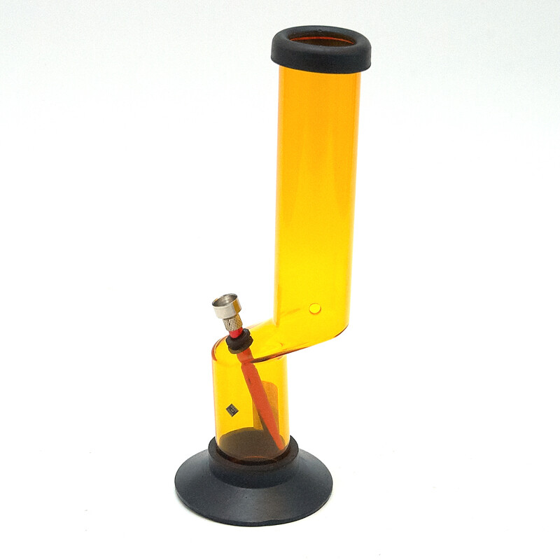 Bong acrylic Snake I. 30 cm žlutá