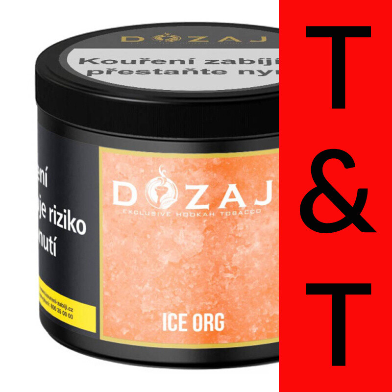 Tabák Dozaj Gold Ice Org 200 g