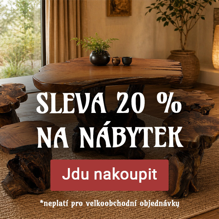 Sleva 20 % na nábytek