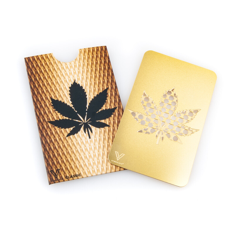 Drtička Credit Card Leaf Gold