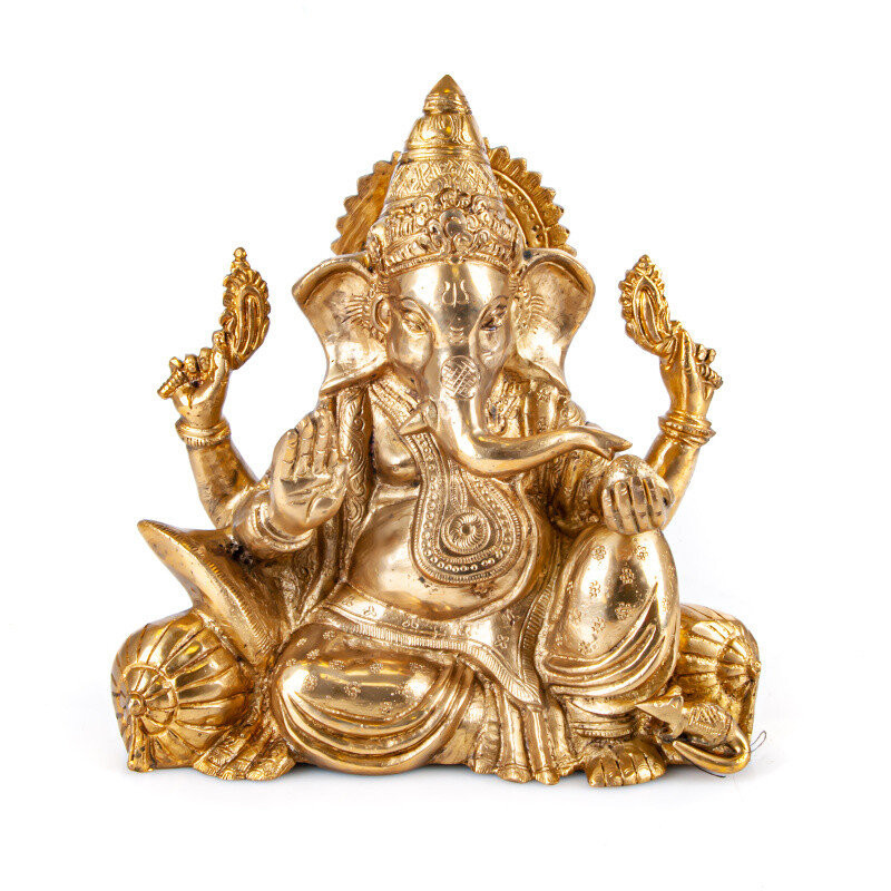 Soška kov Ganesha 24 cm