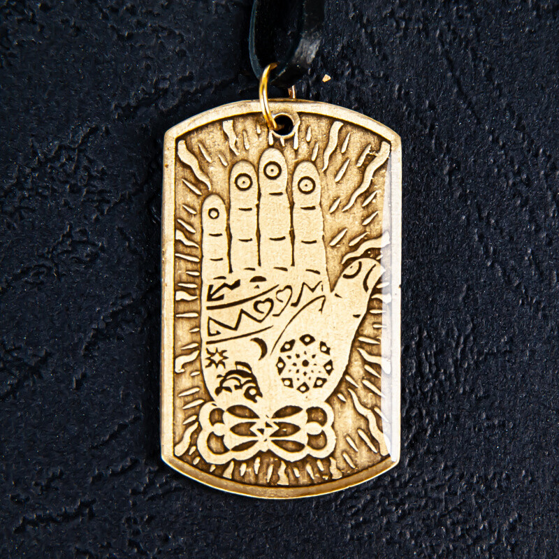 Amulet Symbol 37 Srdcová ruka Kršny