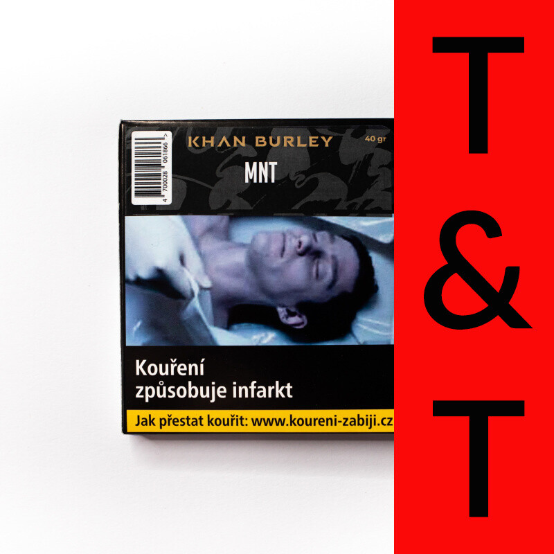 Tabák Khan Burley Mnt 40 g