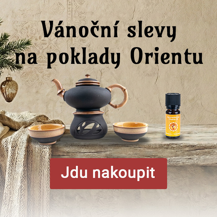 Vánoční slevy na poklady Orientu