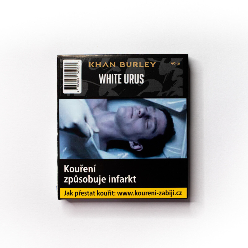 Tabák Khan Burley White Urus 40 g